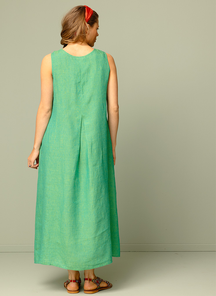 CLARIS linneklänning kaktus