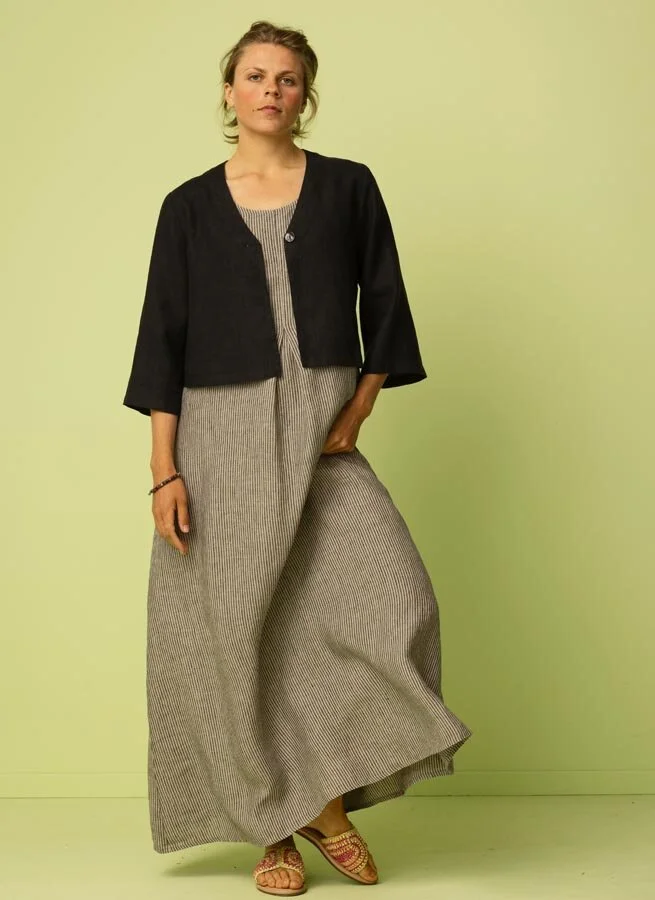 SMULA linnejacka Svart