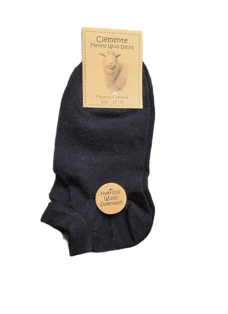 Footies merino svart