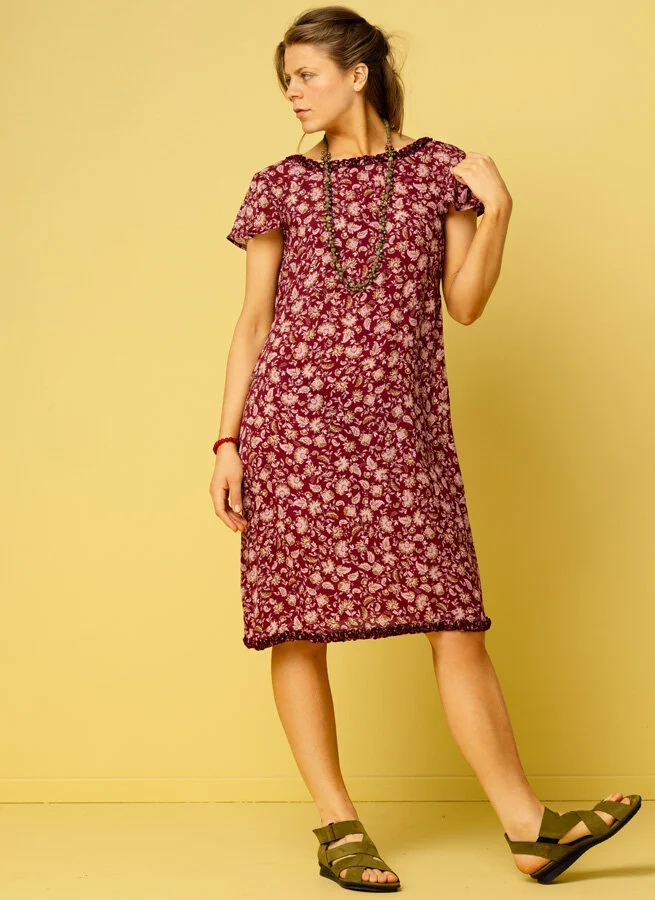 CHLOÉ viskosklänning Amour