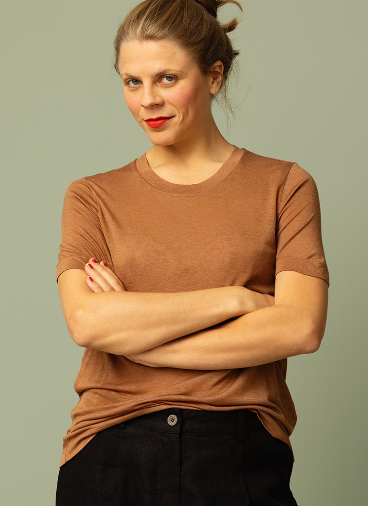 DAISY trikåtop puder