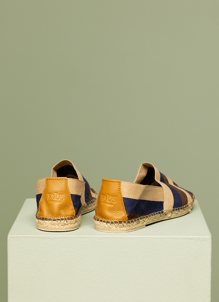 Espadrillos BrunBlå