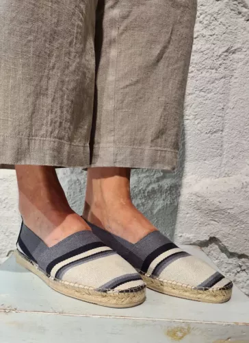 Espadrillos GråRand