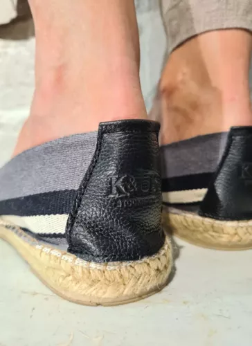 Espadrillos GråRand