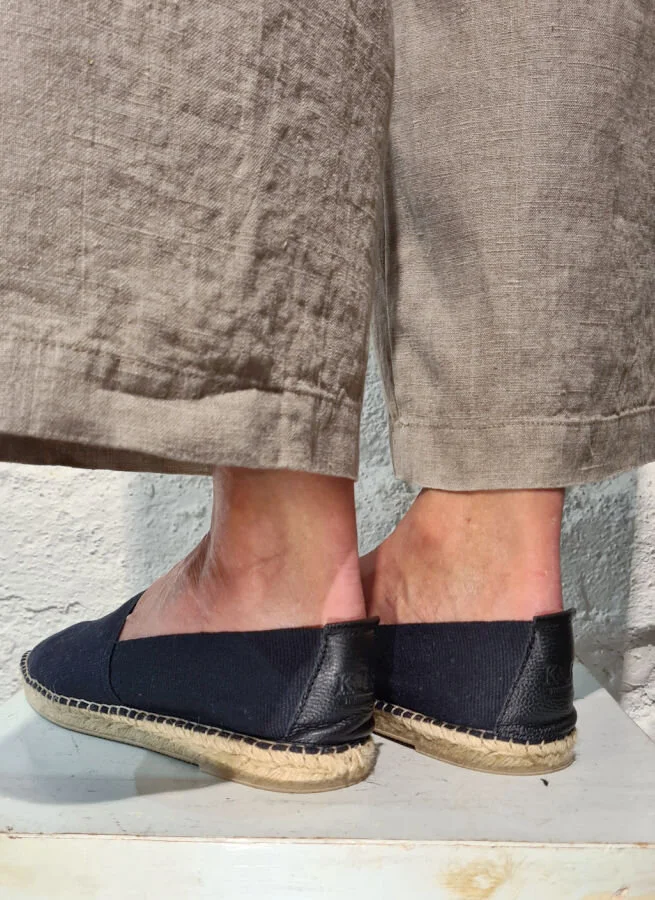 Espadrillos Svart