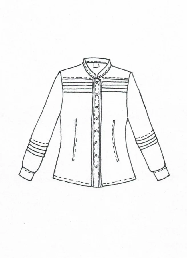 FATIMO linneblus Offwhite