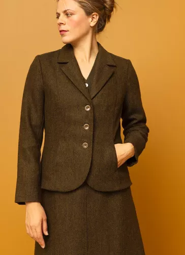 FIOLINA wool blazer