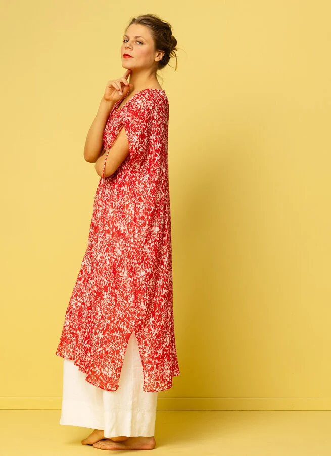 GUNNA viskosklänning