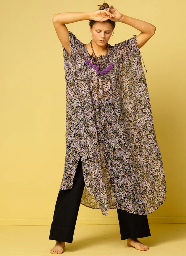 GUNNA viskosklänning