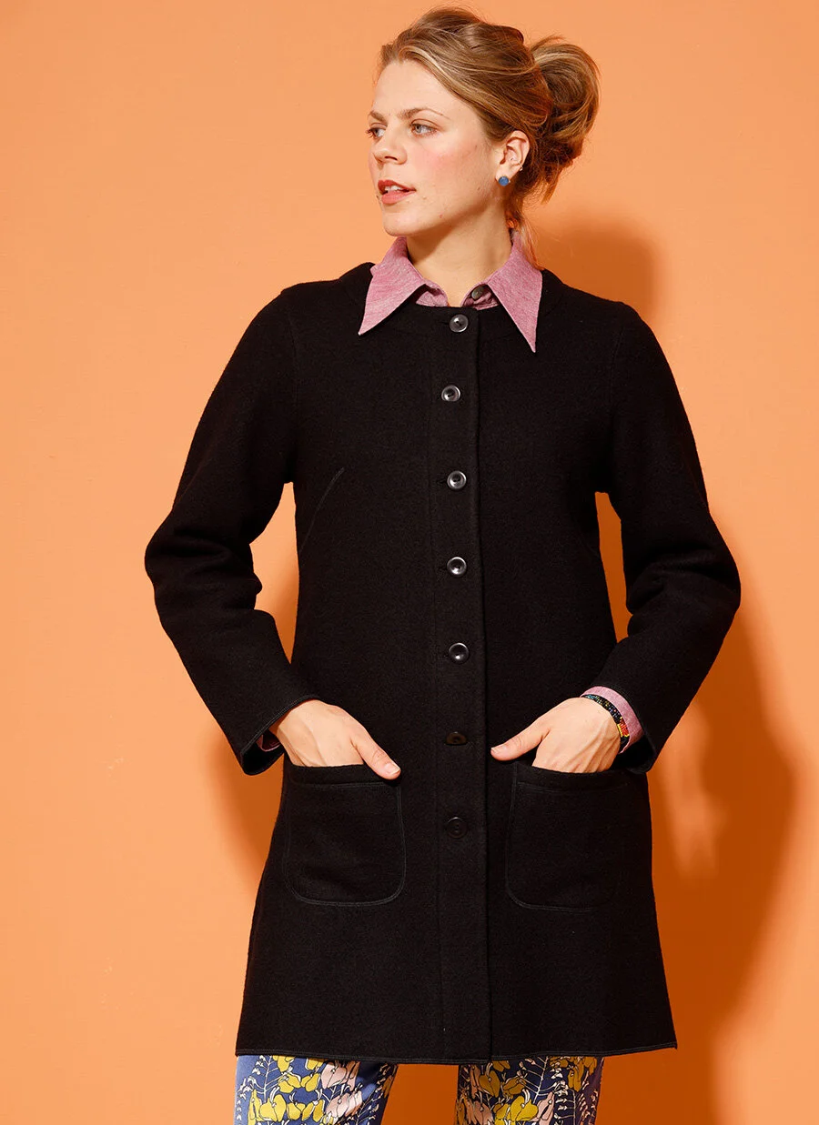 Gustin ulljacka Svart