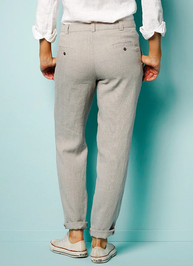 HENNE linnebyxa Natur