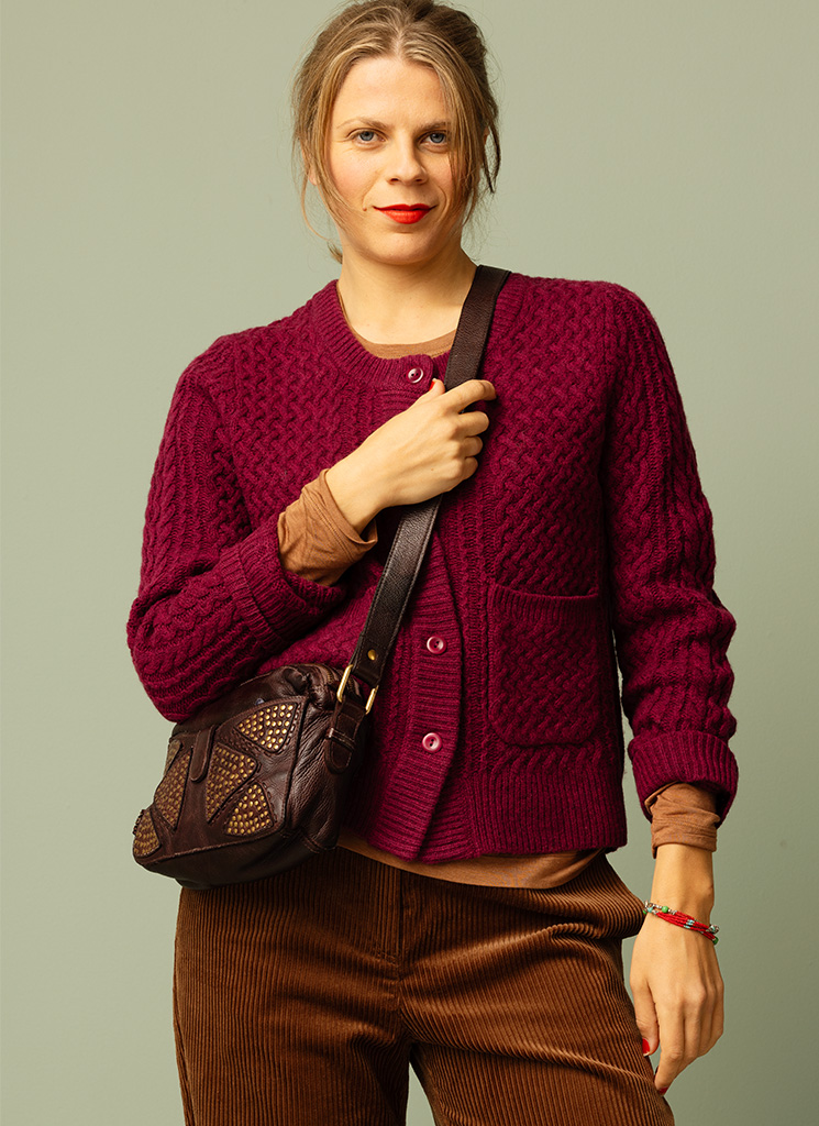 IDRIS ulllkofta huguenot red