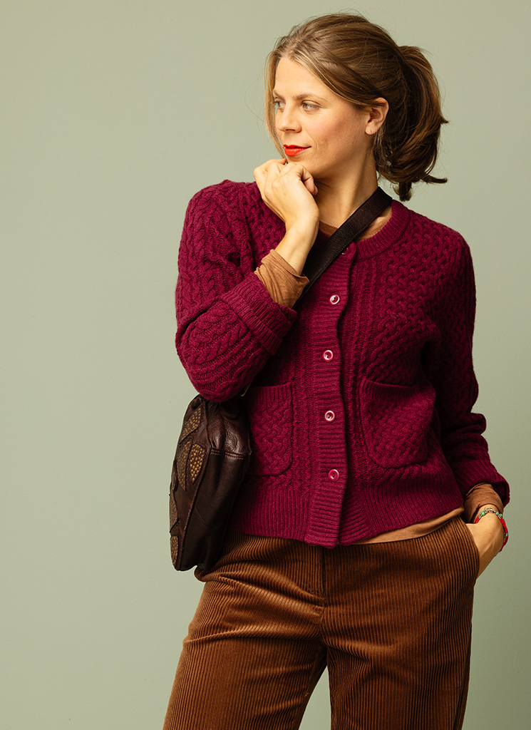IDRIS ulllkofta huguenot red