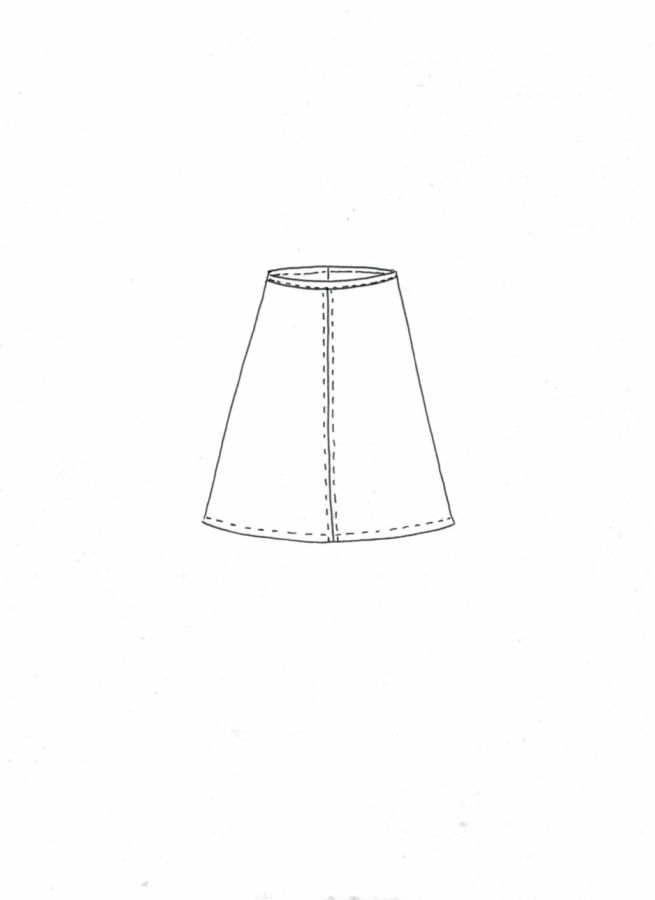 ILONA linnekjol Bläck