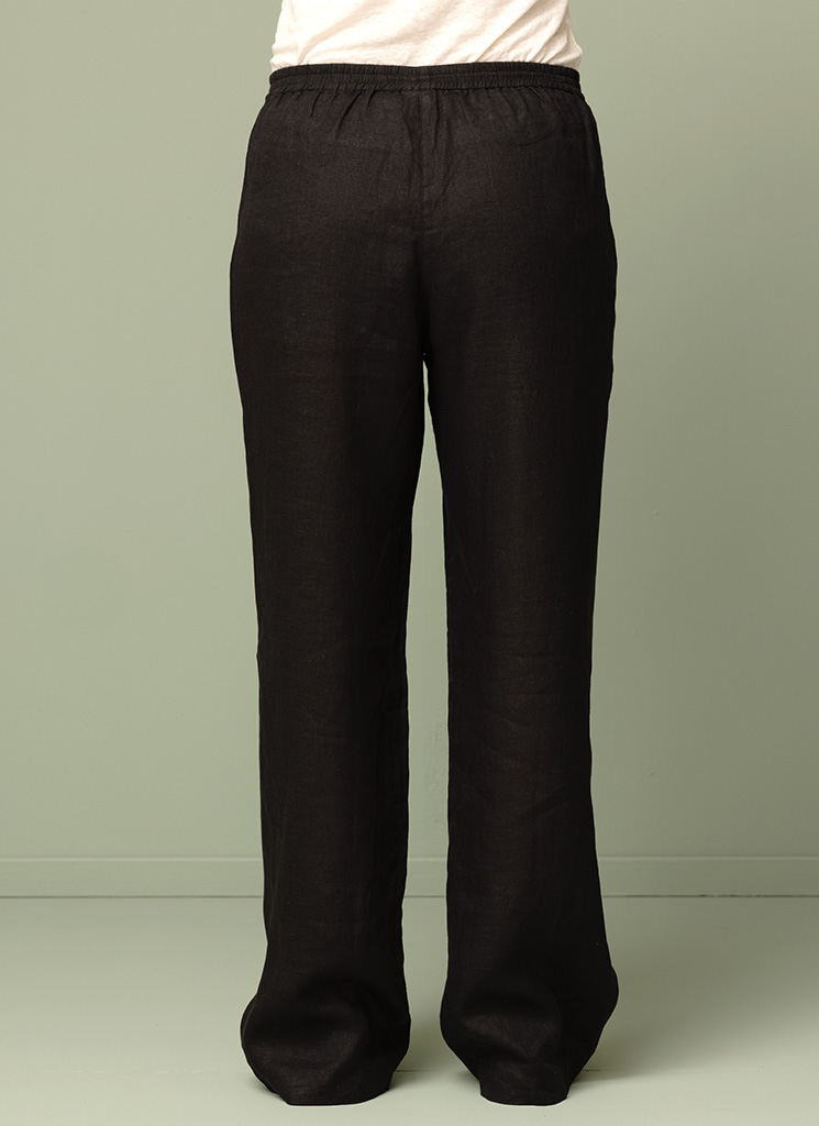 JANICE linnebyxa Svart