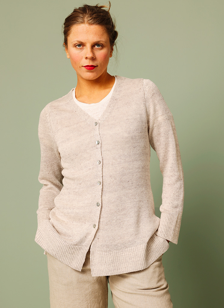 Kajsa linen cardigan