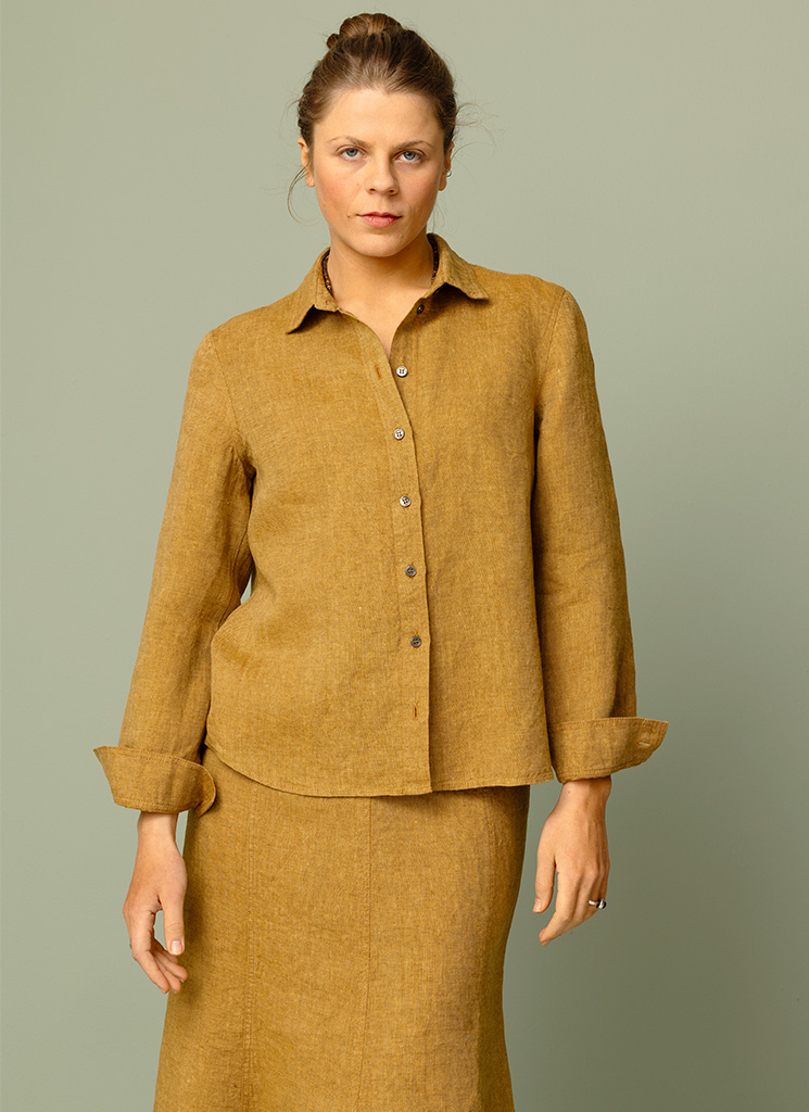 KAKAN linneskjorta kummin