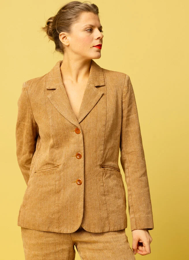 KALLA linnekavaj Cognac