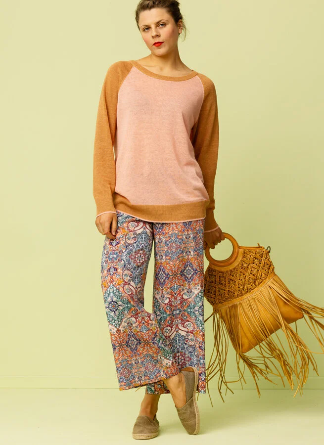 KAROLINE linnejumper Rosa