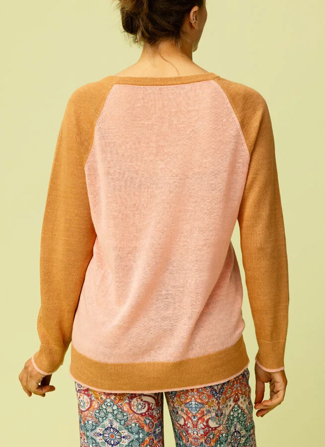 KAROLINE linnejumper Rosa