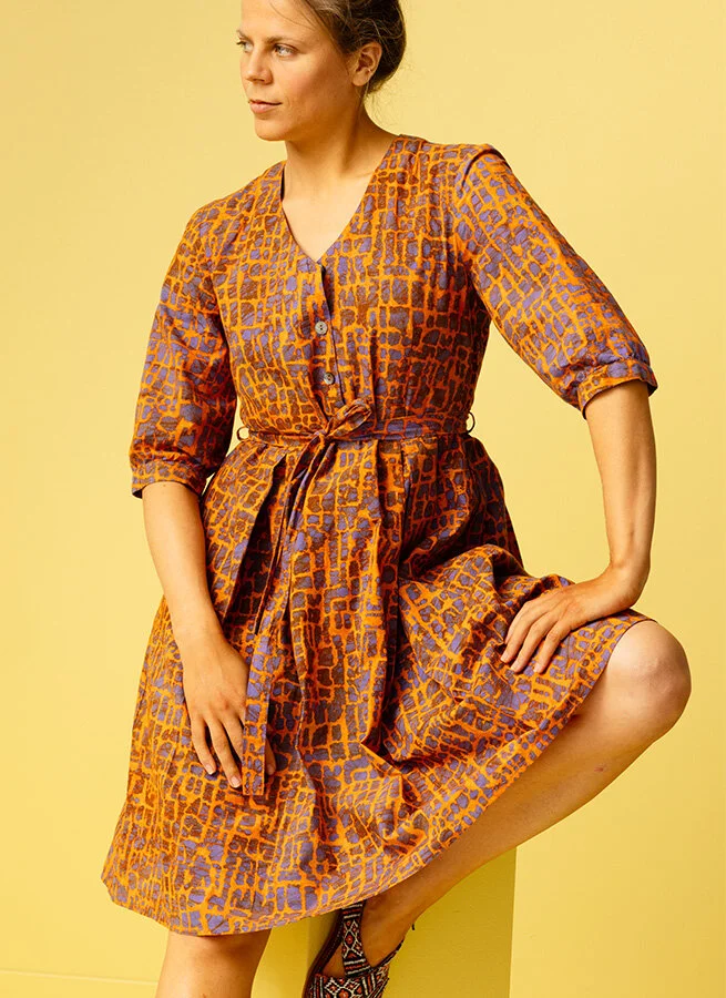 KATJA bomklänning Batik Giraff