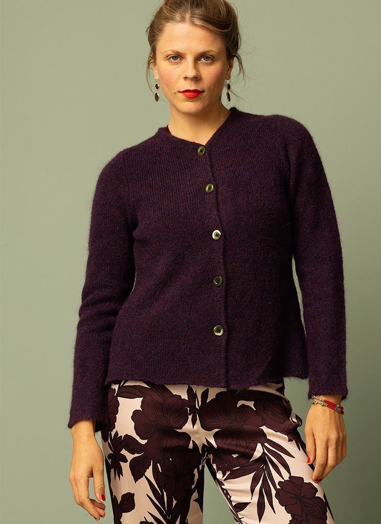 KEIJA ullkofta plum