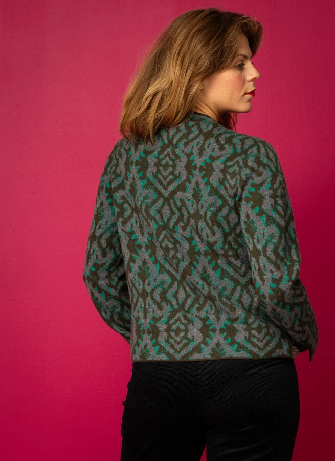 KICKAN ullkofta Grön