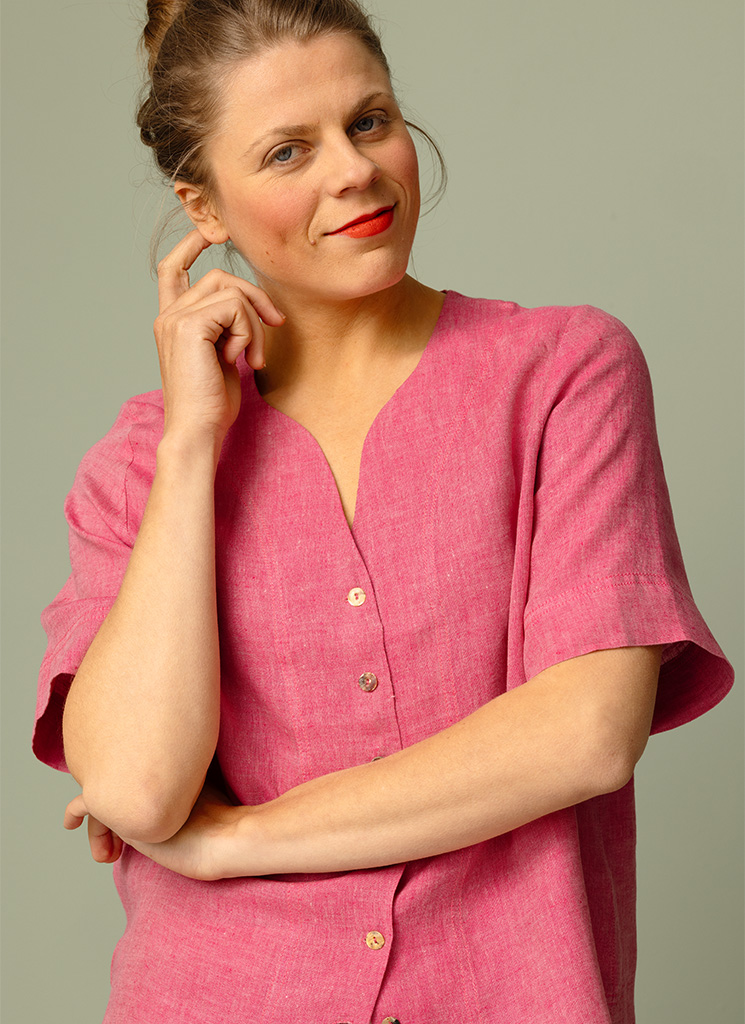 KRISTA linneblus Seashell