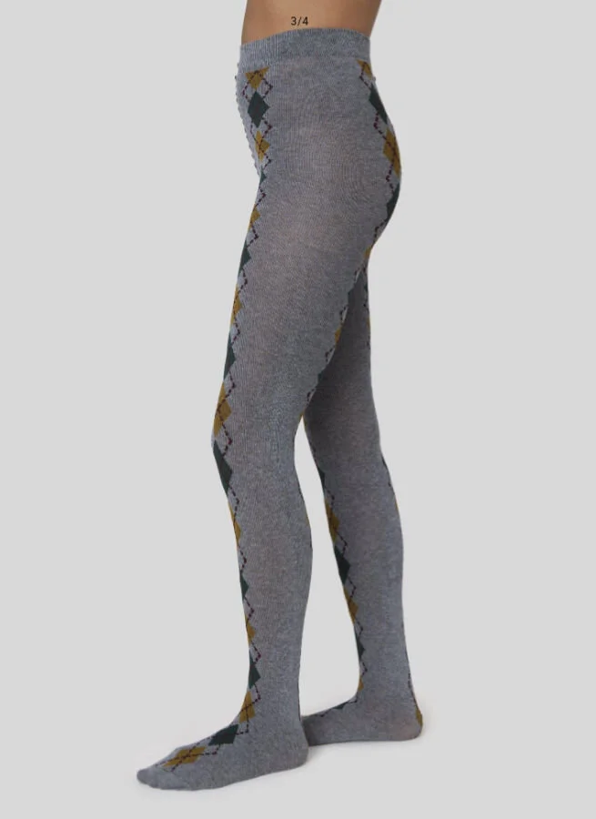 Kristina strumpbyxor bom Grå