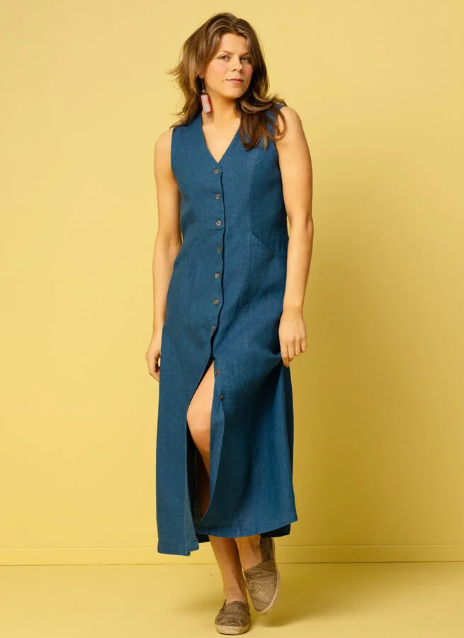 LIV linneklänning Ocean