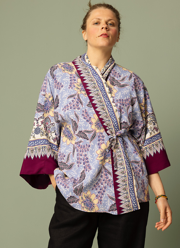 LOPPAN kimono bård