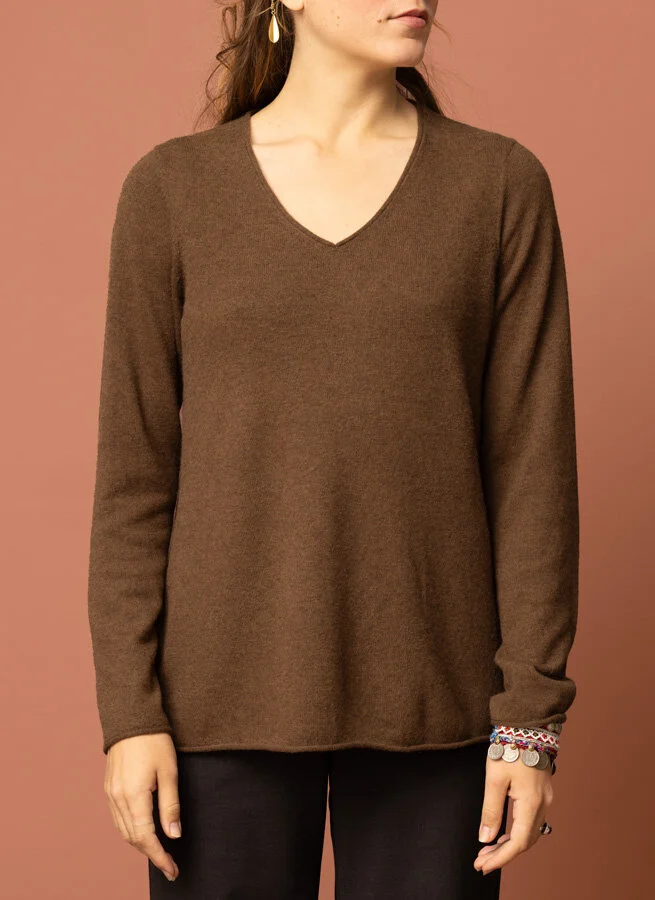 LUNA ulltröja Dk Praline