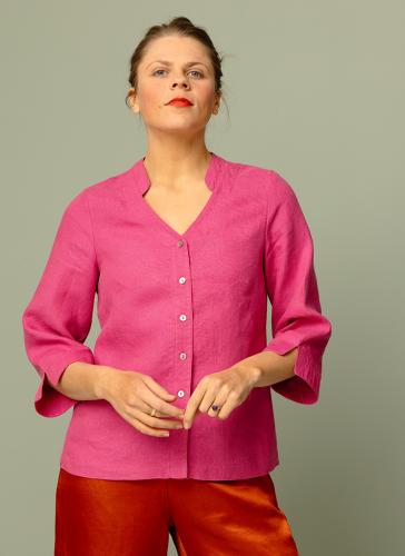MALLY linneblus cerise