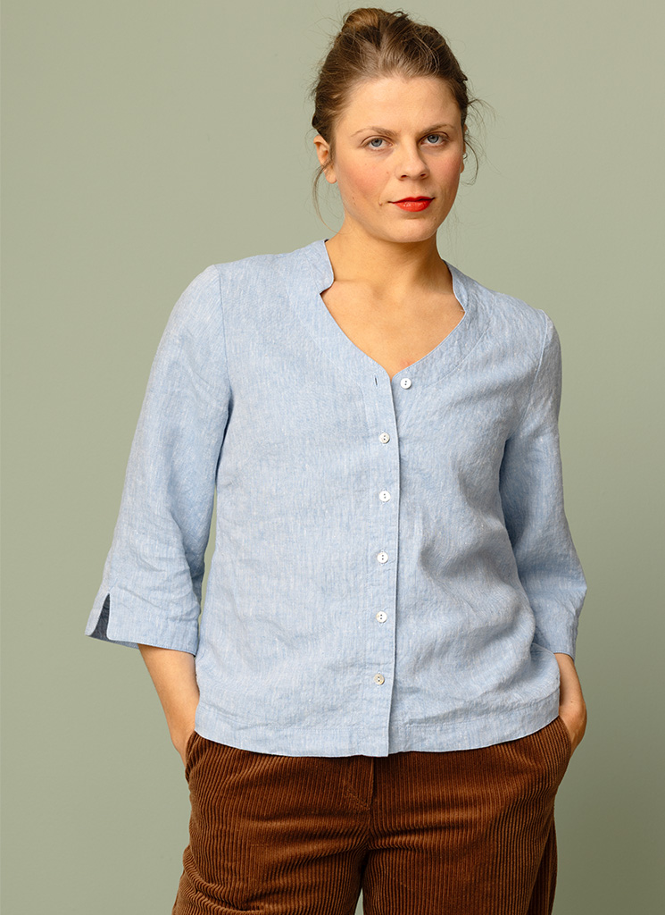 MALLY linneblus ljusblå