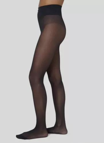 Strumpbyxor Malva svarta Swedish Stockings butik K&US Kandus Stockholm Södermalm