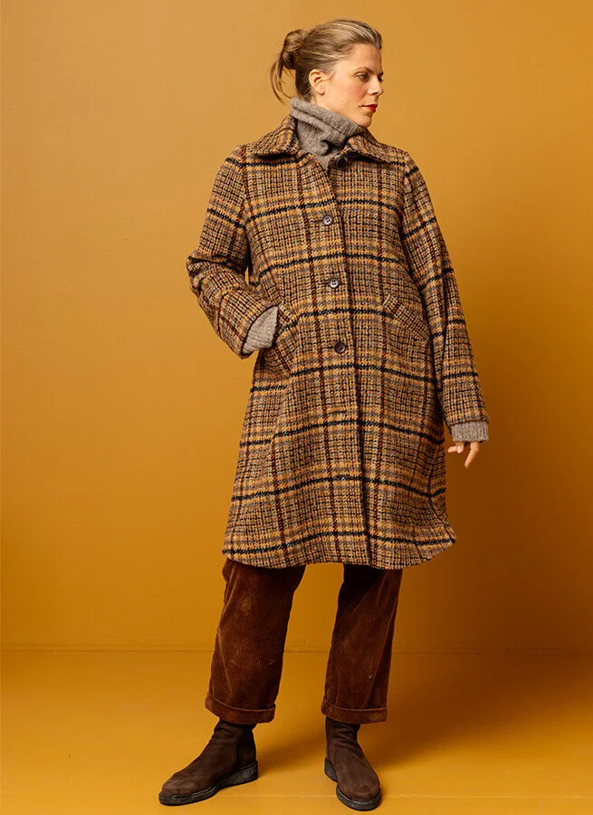 MANDA ullkappa Orange check