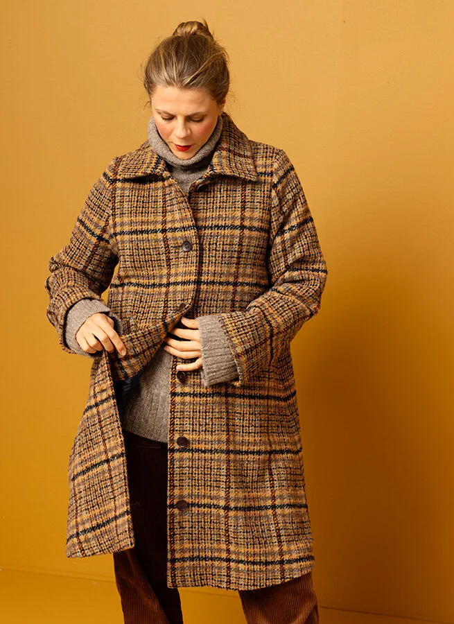 MANDA ullkappa Orange check