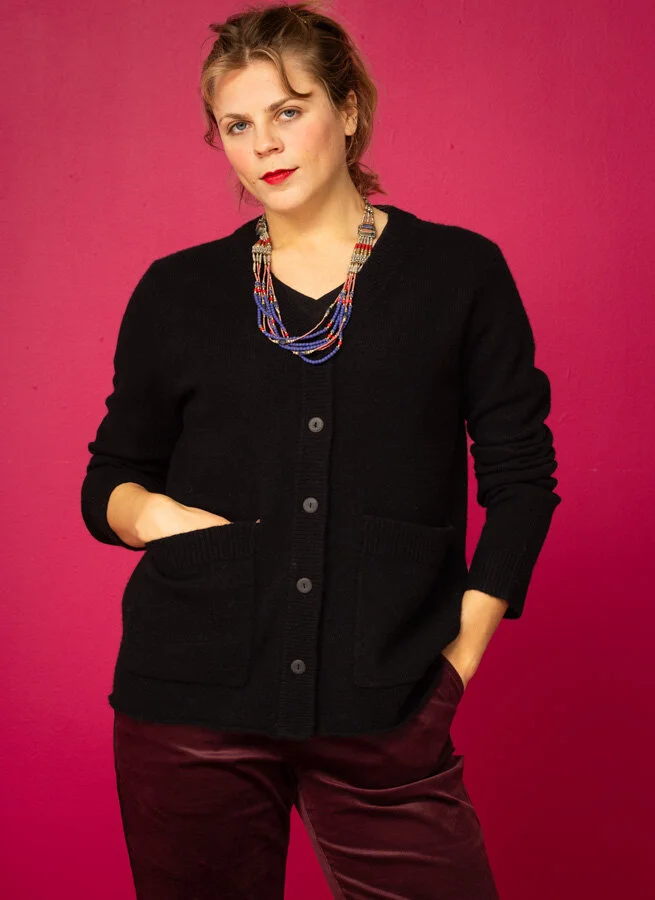 MANNE ullkofta Svart