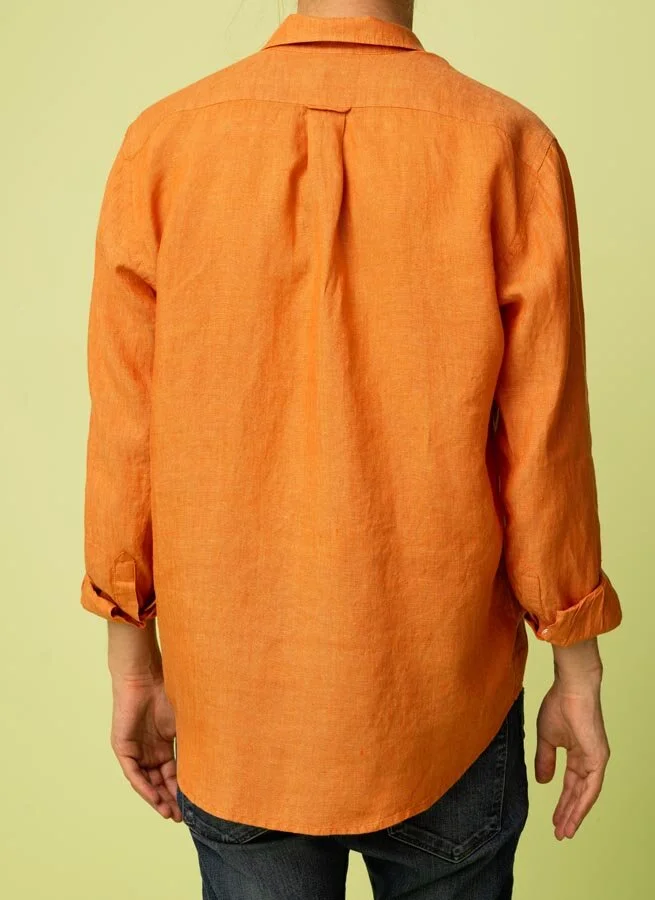 MAX herrskjorta linne Physalis