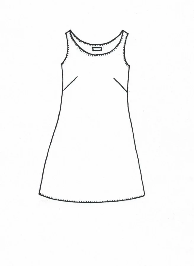 MIA linneklänning Bläck