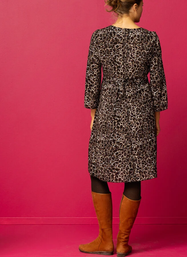 MILLES viskosklänning Footprint