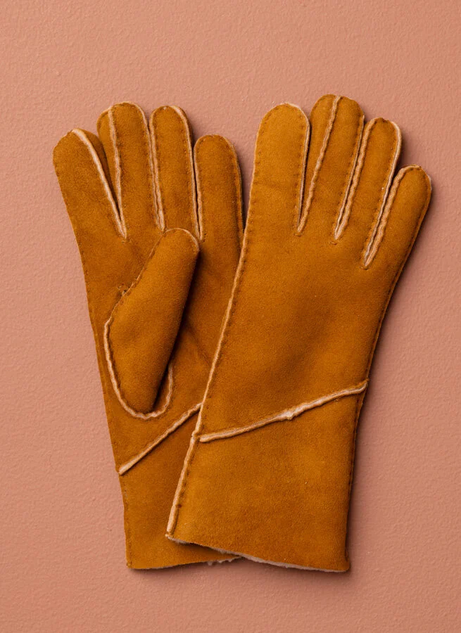 Mockahandskar Kastanj