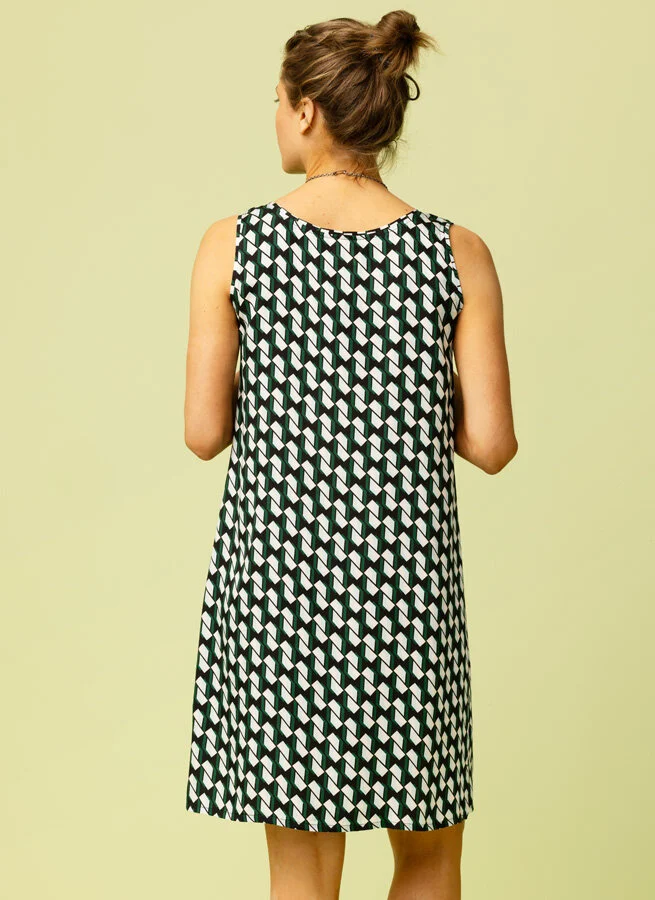 MODY viskosklänning Chess