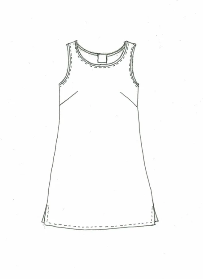 MODY linneklänning Bläck