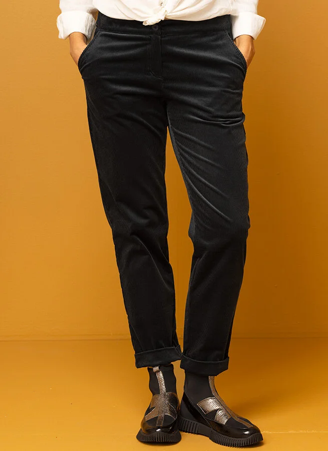 MOROT manchestesterbyxa Petrol