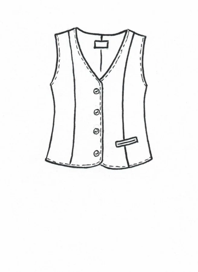 MORRIS linneväst Natur