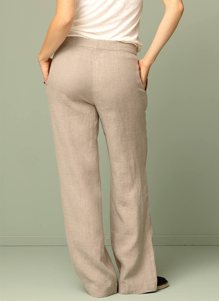 NAIMA linnebyxa Natur