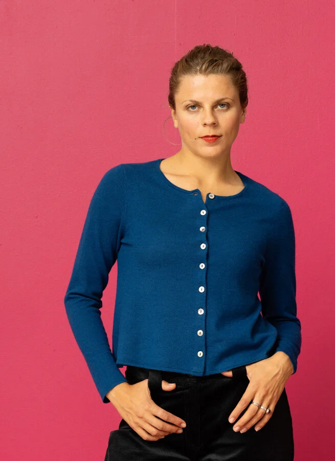 NIKOLINA Merinokofta Azur