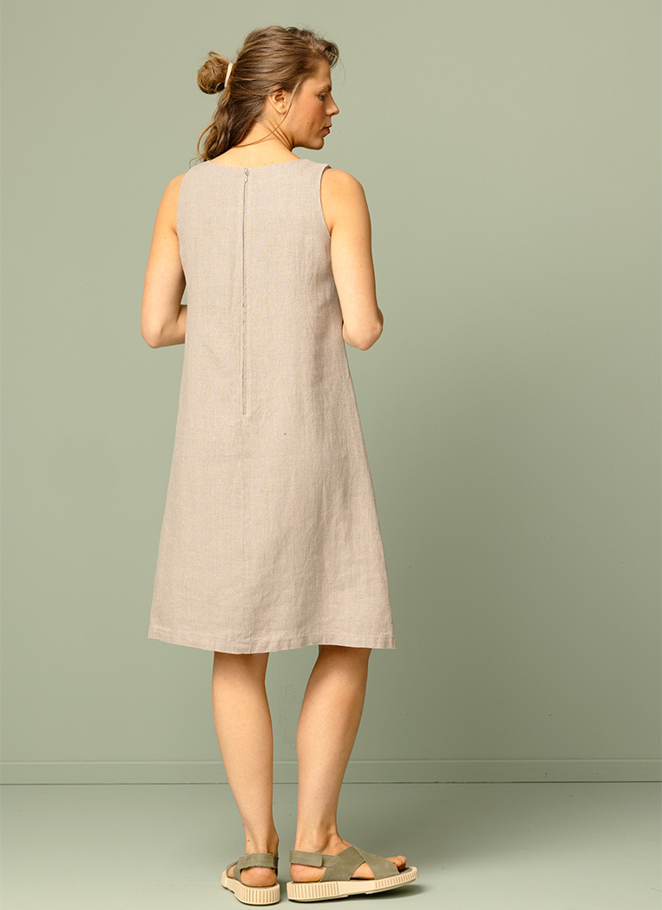 NIRANDA linneklänning natur