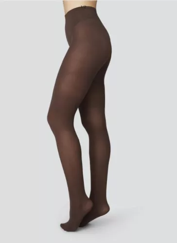 Olivia strumpbyxor Mörk Brun